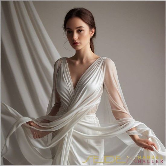 Meterware Batist 09, 138cm, naturweiss Meterware Batist 09, 138cm, naturweiss