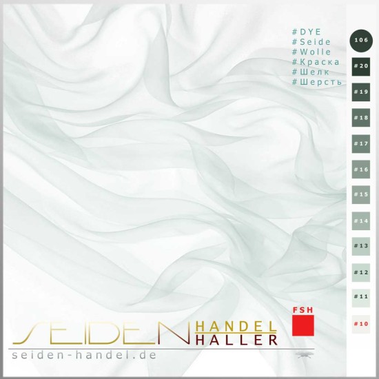 Seidenstoff Chiffon 3.5, 138cm, Salamander