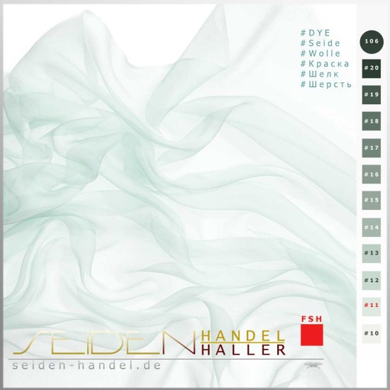 Seidenstoff Chiffon 3.5, 138cm, Salamander