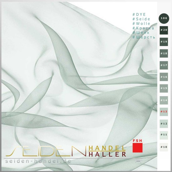 Seidenstoff Chiffon 3.5, 138cm, Salamander