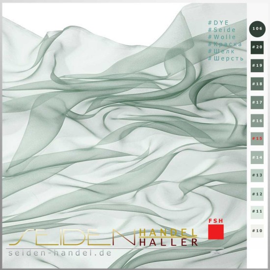 Seidenstoff Chiffon 3.5, 138cm, Salamander