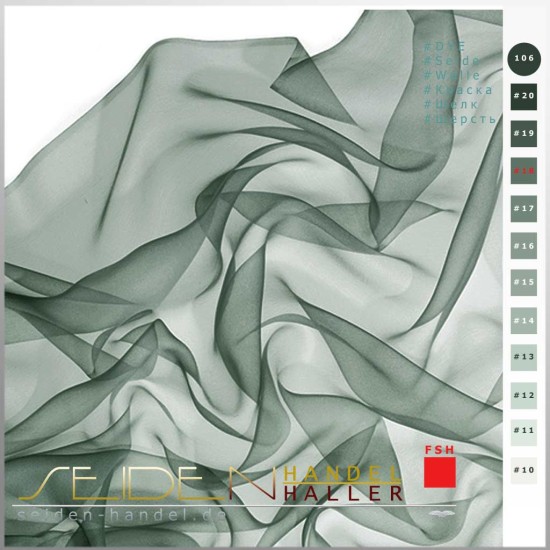 Seidenstoff Chiffon 3.5, 138cm, Salamander