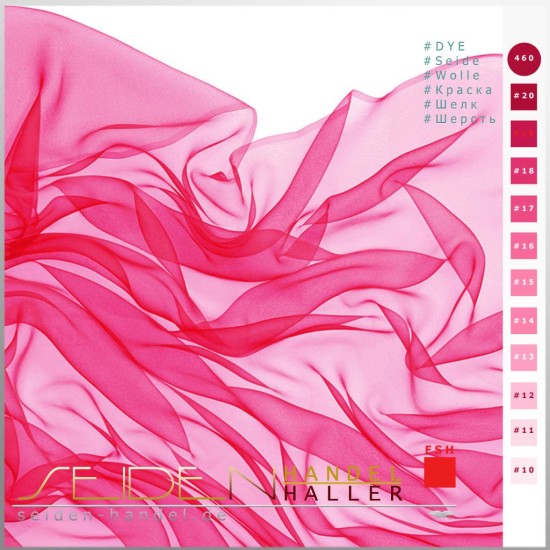 Seidenstoff Chiffon 3.5, 138cm, Virtual Pink