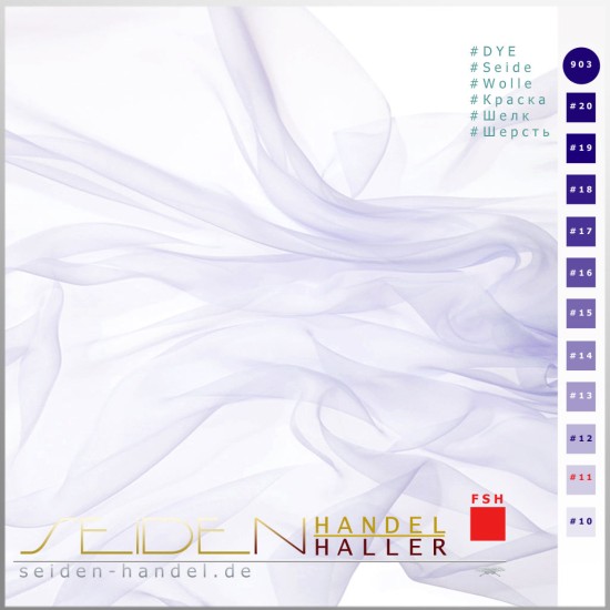 Seidenstoff Chiffon 3.5, 138cm, Blue Meteorite Seidenstoff Chiffon 3.5, 138cm, Blue Meteorite