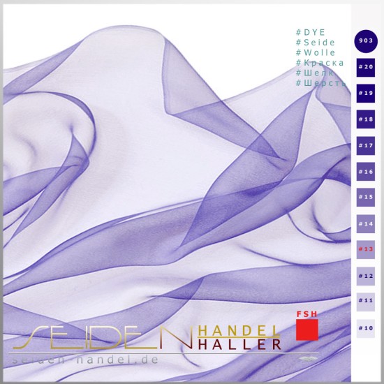 Seidenstoff Chiffon 3.5, 138cm, Blue Meteorite Seidenstoff Chiffon 3.5, 138cm, Blue Meteorite