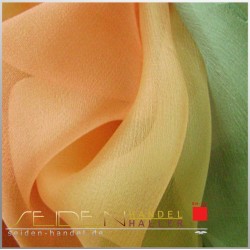 Seidenstoff Chiffon 4.5, 90cm, 3m-Coupon, mehrfarbig
