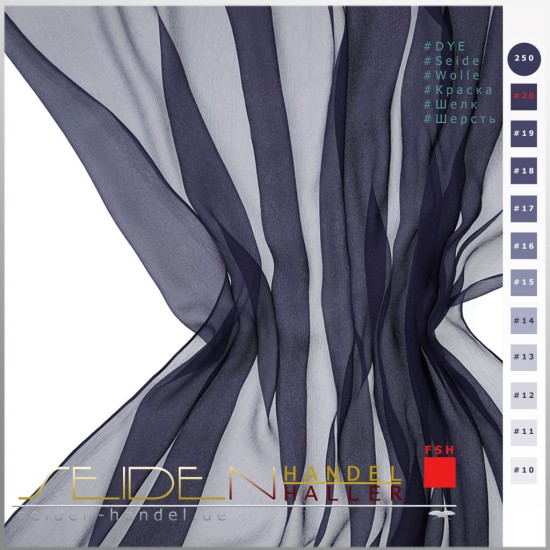 Stoffmuster Crinkle Chiffon 4.5, naturweiss Stoffmuster Crinkle Chiffon 4.5, naturweiss