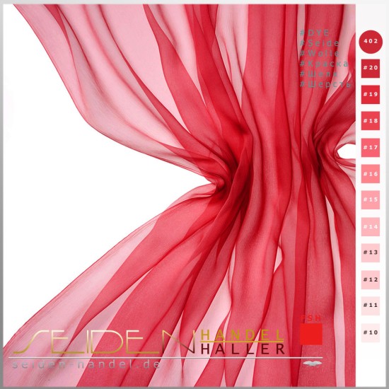 Stoffmuster Crinkle Chiffon 4.5, naturweiss Stoffmuster Crinkle Chiffon 4.5, naturweiss