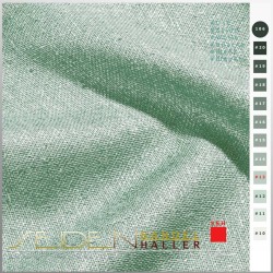 Seidenstoff China Bourette 22, Green Metallic