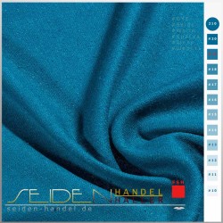 Seidenstoff China Bourette 22, 112cm, Clear Blue