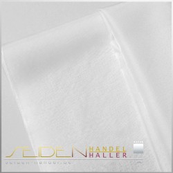 Seidenstoff Organza 05, 136cm, optisch weiss Seidenstoff Organza 05, 136cm, optisch weiss