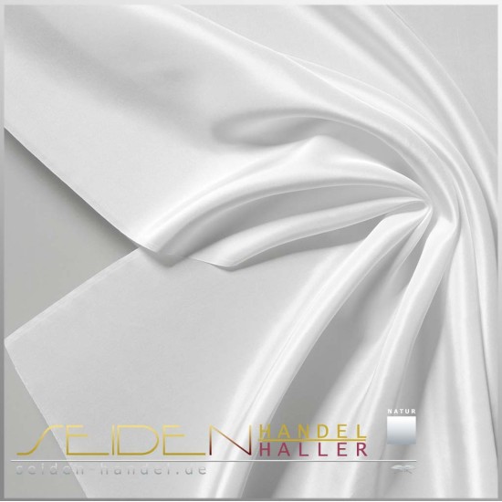 Seidenstoff Premium Ponge 15, 140cm, naturweiss