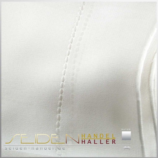 Seidentuch Georgette 10, Creole, Format: 55 x 55cm, naturweiss Seidentuch Georgette 10, Creole, Format: 55 x 55cm, naturweiss