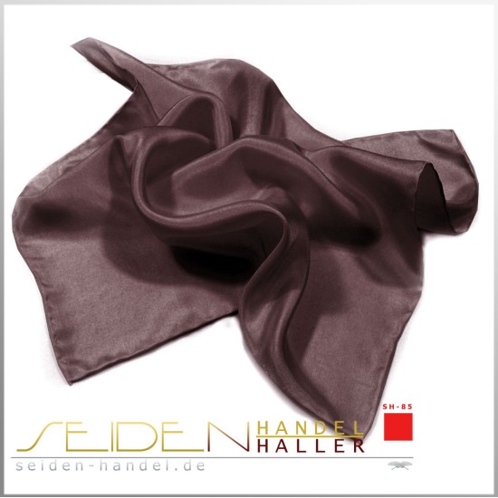 Seidentuch Ponge 10, 74 x 74cm, einfarbig