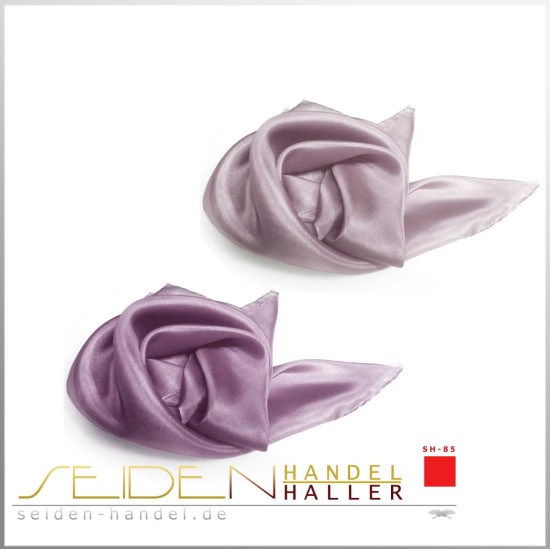 Einstecktuch Premium Ponge 05, 2er-Set, 45 x 45cm, einfarbig