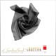 Seidentuch Ponge 05, Format: 55 x 55cm, schwarz Seidentuch Ponge 05, Format: 55 x 55cm, schwarz