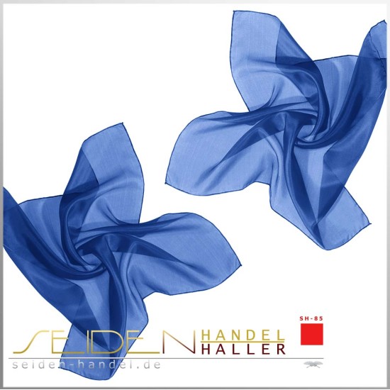 Seidentuch Ponge 06, 2er-Set, 55 x 55cm, einfarbig Seidentuch Ponge 06, 2er-Set, 55 x 55cm, einfarbig