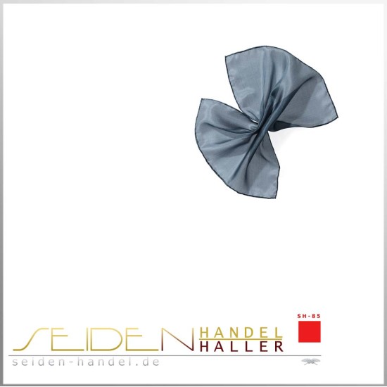 Einstecktuch Ponge 10, 20 x 20cm, einfarbig