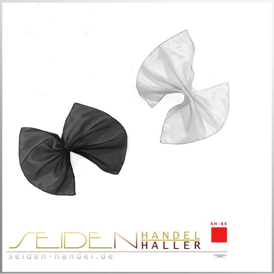 Seidentuch Ponge 06, 2er-Set, 20 x 20cm, einfarbig Seidentuch Ponge 06, 2er-Set, 20 x 20cm, einfarbig