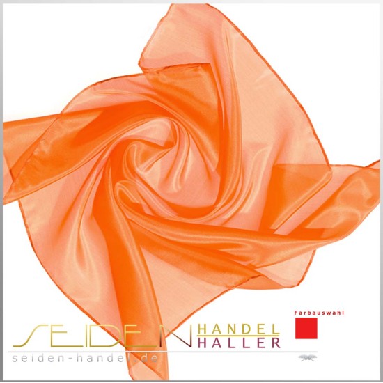 Seidentuch Luxus Ponge 4.2, Format: 68 x 68cm, einfarbig