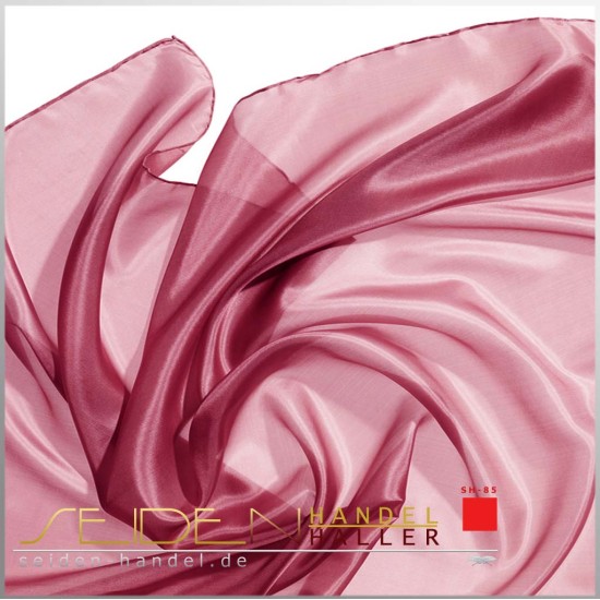 Seidentuch Ponge 05, Format: 125 x 125cm, einfarbig Seidentuch Ponge 05, Format: 125 x 125cm, einfarbig