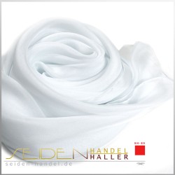 Seidentuch Silk Etamine 06, 110 x 110 cm, Lucent White