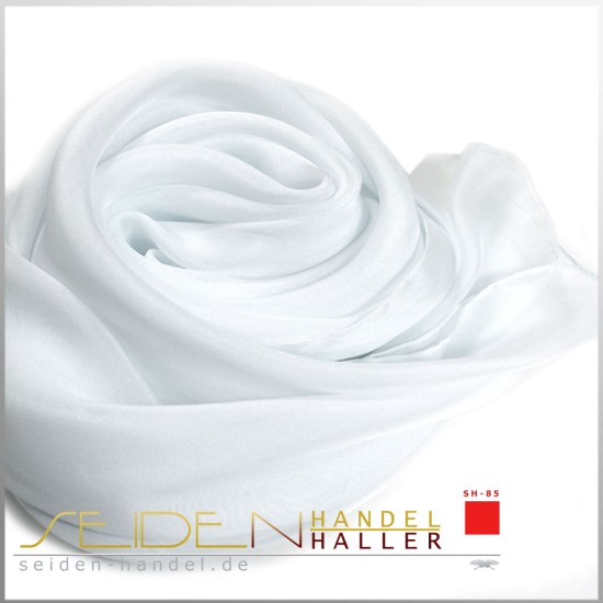 Seidentuch Silk Etamine 06, 110 x 110 cm, Lucent White