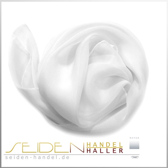 Seidentuch Silk Etamine 06, 68 x 68cm, naturweiss Seidentuch Silk Etamine 06, 68 x 68cm, naturweiss