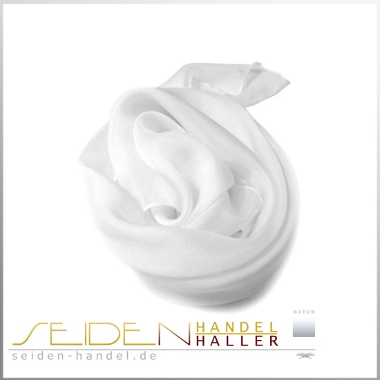Seidentuch Silk Etamine 06, 55 x 55cm, naturweiss Seidentuch Silk Etamine 06, 55 x 55cm, naturweiss