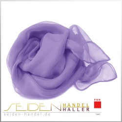 Seidentuch Chiffon 4.5, 75 x 75cm, in violett 