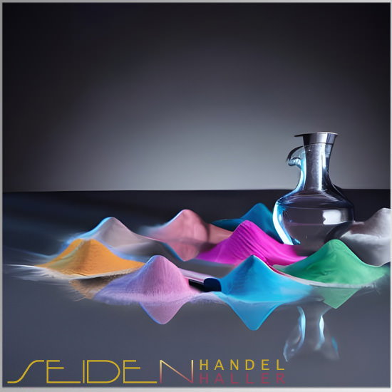 Seide professionell färben mit Acid-Farbstoffen